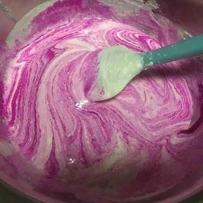 蛋糕|火龙果渐变酸奶奶酪慕斯蛋糕