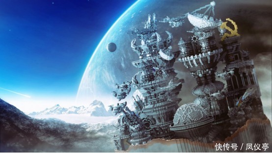 容纳|《我的世界》大神建造容纳万人空间站 我到了星际移民现场？