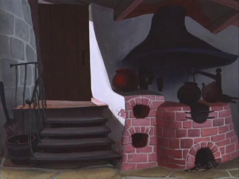 动画|迪斯尼经典动画背景美术资料公开