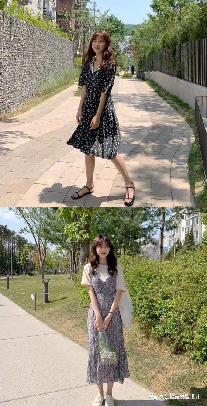  夏日|夏日治愈系穿搭 温柔浅色系的搭配清新甜美。