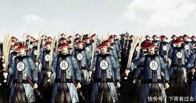 八旗兵和绿营兵|清朝军服上的“兵”和“勇”有何区别?