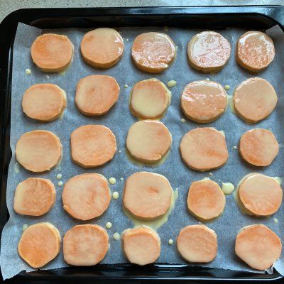  蜂蜜|妈妈最拿手的蜂蜜烤红薯片，被我偷学到了