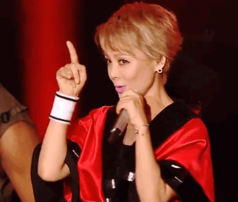  再次|48岁的宁静上《浪姐》后到底有多努力？再次亮相芒果夜：瘦脱相了