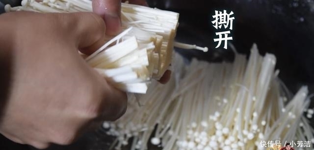 美食教程|凉拌金针菇最好吃的做法,简单好吃又健康,看看你喜欢吃不?