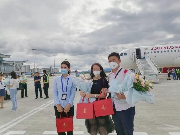  陇南|吉祥航空上海-陇南航线顺利开航