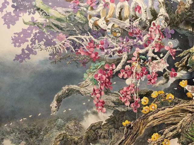 极致|一幅画画了3年,细到要用放大镜,他把钢笔画玩到了极致!