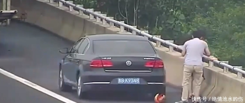 应急|夫妻在高速路上因太渴跑到应急车道,接下来一幕让人意外