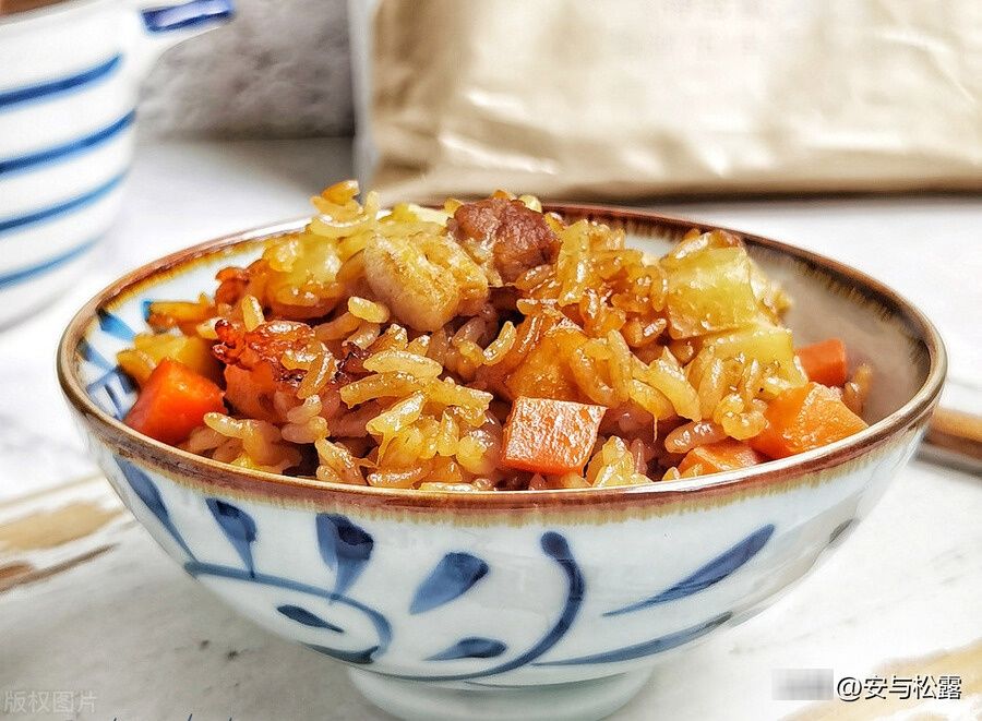 营养|火腿土豆烩饭，懒人专属美食晚餐，超简单快手饭，上班族营养便当