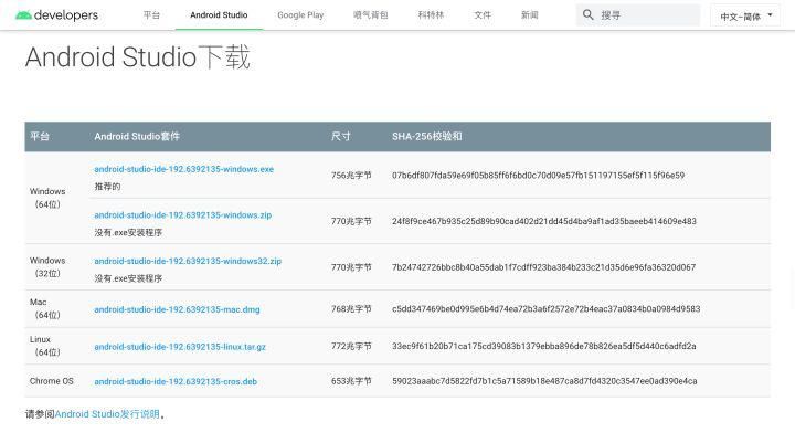 Studio|Android Studio 3.6 Windos、mac最新安装教程