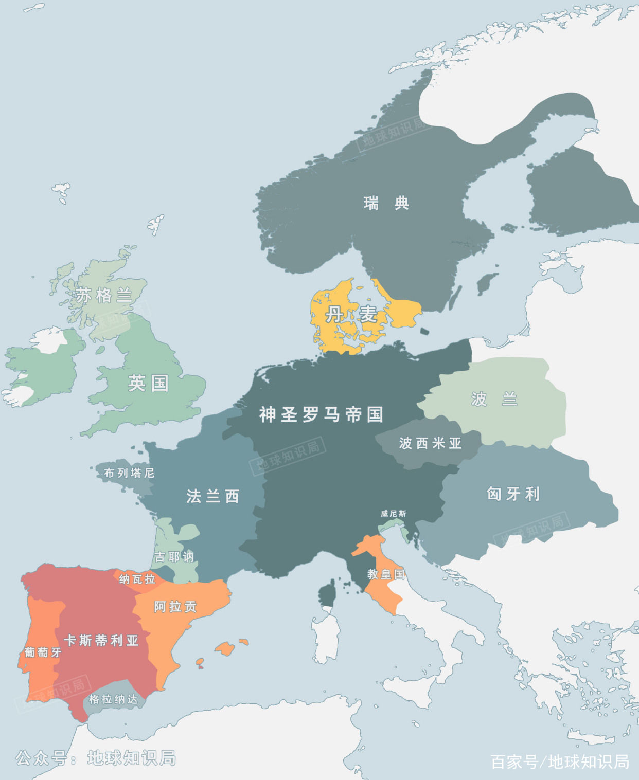 知识|德国领土为什么越打越小?|地球知识局