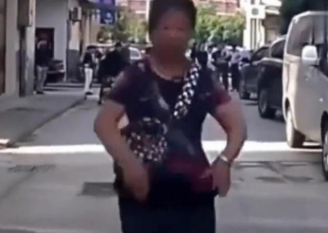  记录仪|最“执着”碰瓷大妈，一路追着汽车走，把行车记录仪当空气？