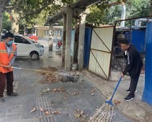 橙色|国庆中秋长假,寿光环卫工人演绎“橙色”担当
