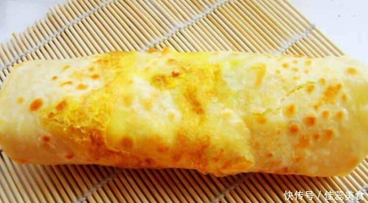 烙鸡蛋饼|无论烙什么饼,只需牢记这一步,保证个个起层鼓大泡,40秒出锅