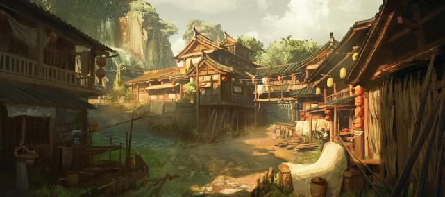  动漫|属于中国古典建筑的独特美感！非常棒的一组动漫古典场景作品赏析