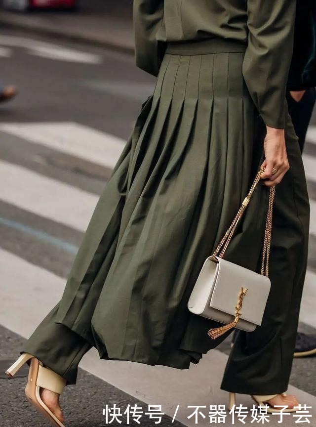 百褶半裙|长裙,恰似秋的温柔!