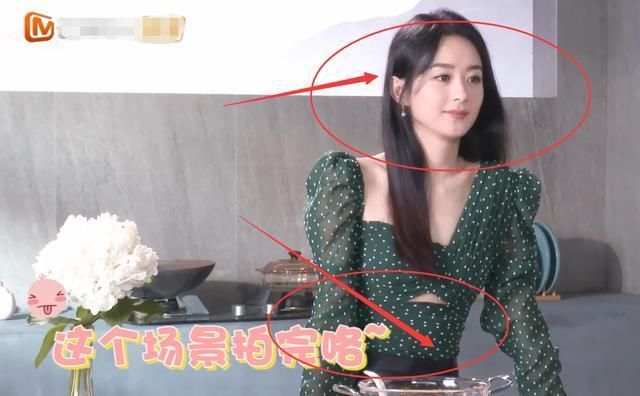 美颜|《中餐厅》宣传片花絮,去掉了节目十级美颜,赵丽颖的颜值很真实