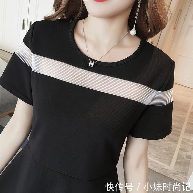 纯真|微胖的女孩子穿上更美的连衣裙,魅力四射的纯真让你更显魅力