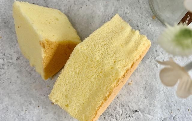 开裂|戚风蛋糕开裂,回缩2个盆教你做蛋糕,配方简单易学,一次成功