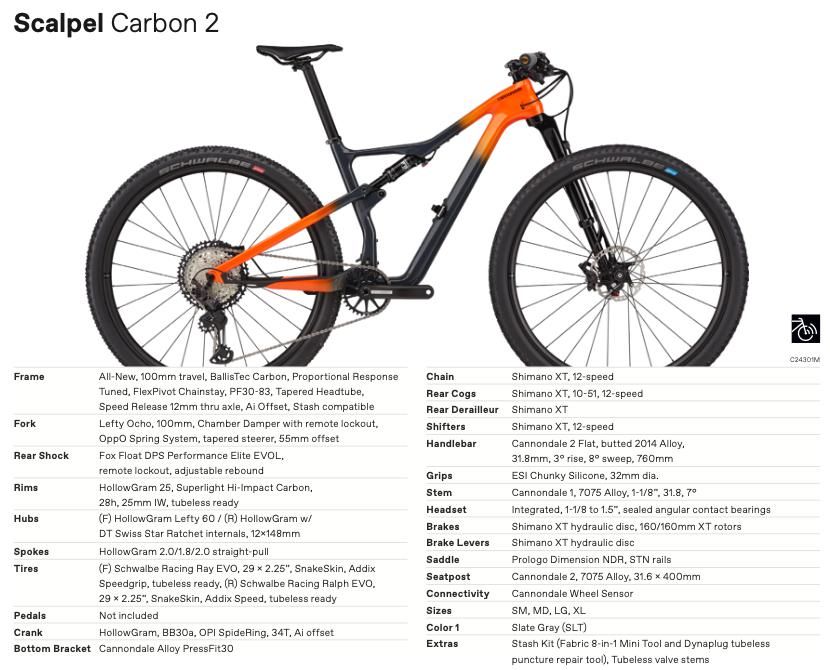  Hi|超详细测评！！全新一代Cannondale Scalpel Hi-Mod