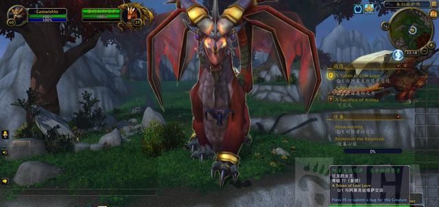  战神|魔兽世界前瞻：炽蓝仙野盟约战役 邦桑迪的老大和月夜战神的诅咒