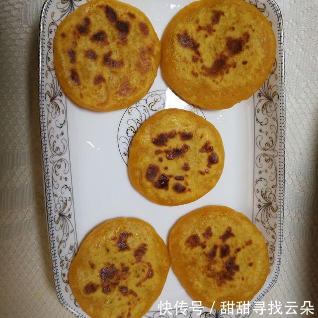 南瓜饼|南瓜饼,软糯香甜,孩子爱吃