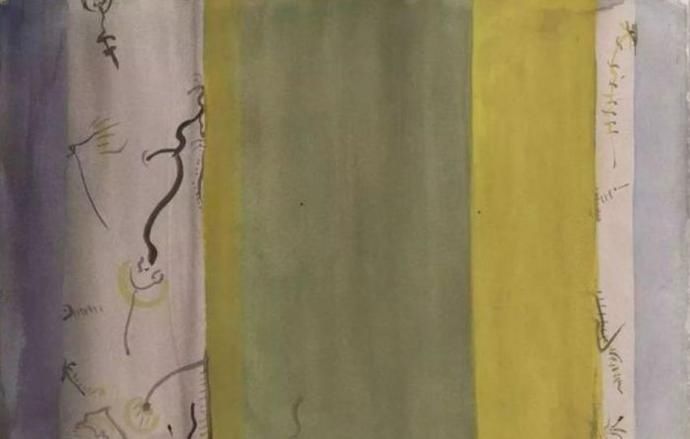  艺术大师|抽象派艺术大师24年里只画直线，其中有一条直线卖了7个亿