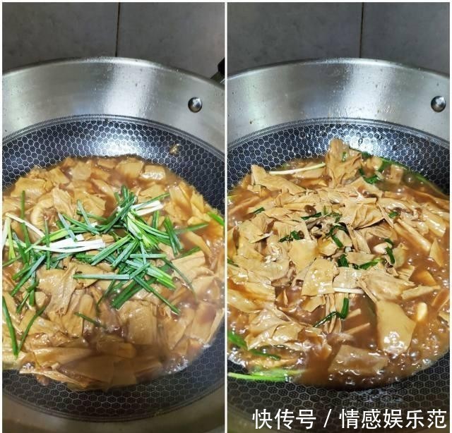 腐竹|腐竹烧黄花鱼,味道鲜美,十分下饭
