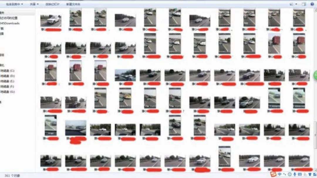 车辆|举报!网友在安徽高速一口气拍下42辆违法车