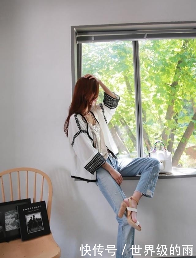 显瘦|紧身牛仔裤使得所有穿搭的烦恼都会烟消云散