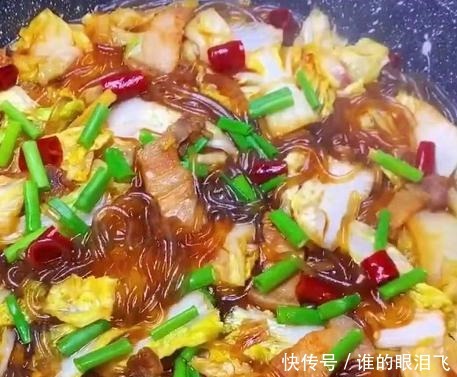 粉条|白菜炖粉条,先炒粉条还是白菜都不对,教你这样做,色香味俱全