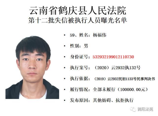 有人|又一批失信被执行人名单曝光,有人仅因为213元钱!