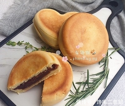 热力|#全电厨王料理挑战赛热力开战!#红豆车轮饼