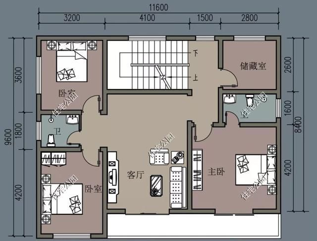  占地尺寸|农村没有堂屋的房子不是好房子,20套户型分享,总有一套看上眼