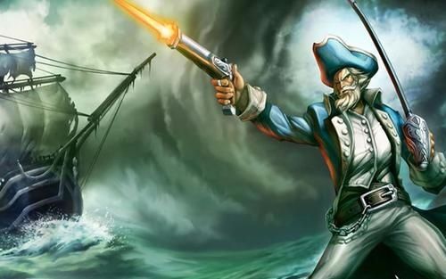 排位|LOL:左手拿刀,右手持枪,船长堪称万金油,排位胜率为何垫底?