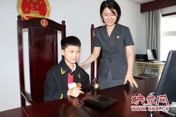 法院|许昌魏都法院开放日 萌娃们零距离感受法治力量