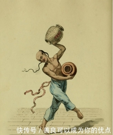 画册|英国老画册上的清朝，反映嘉庆年间中国人形象，官员样子很传神