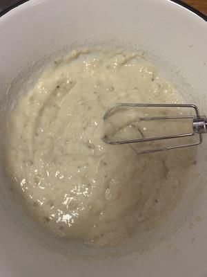 飘香|满室飘香的香蕉古早蛋糕,大蛋糕不开裂的小技巧