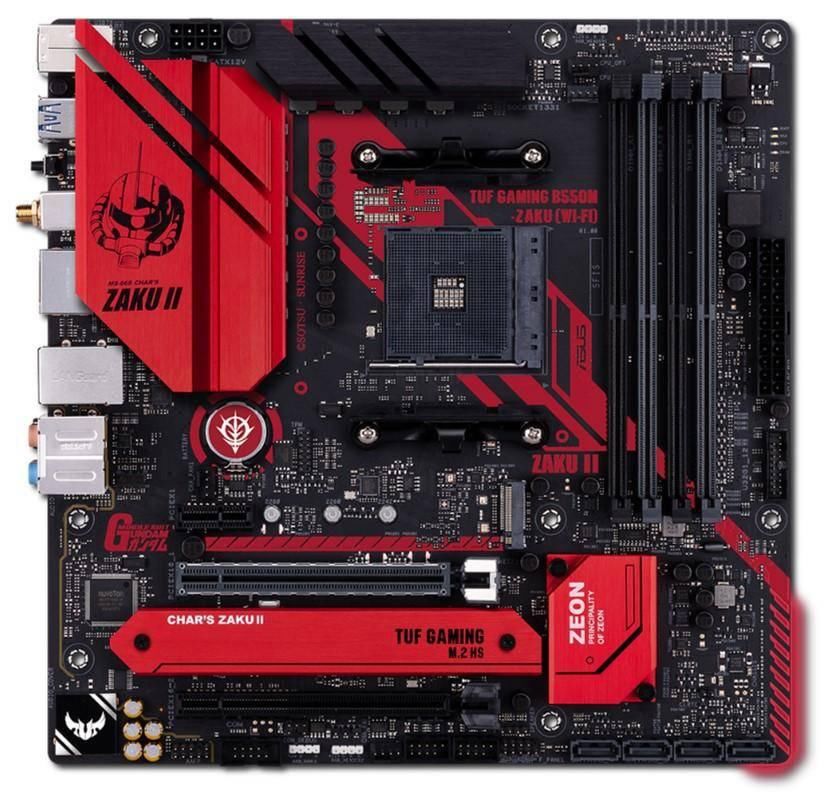 M12E主板机动|向胜利进击！华硕高达主板及电竞主板破次元来袭