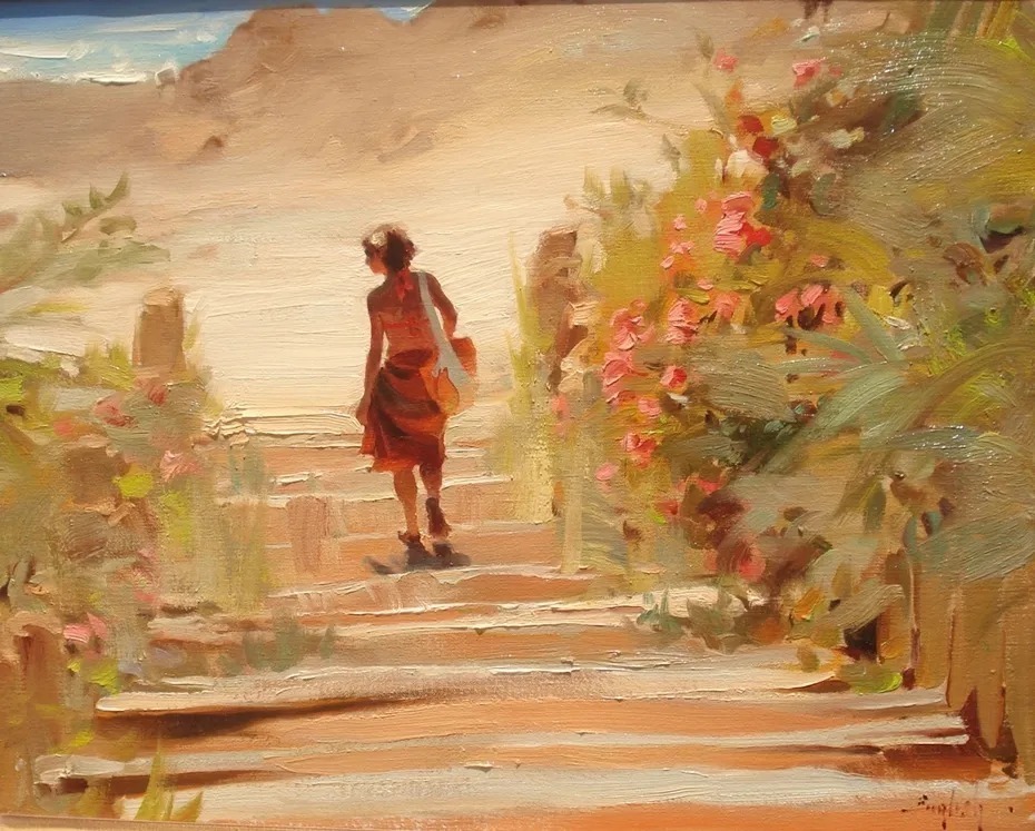 影迷|光影迷情,他的油画就是这么赏心悦目!