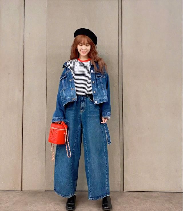 发色|杨丞琳穿搭日系小清新，发色搭配服装更亮眼，造型又甜又盐