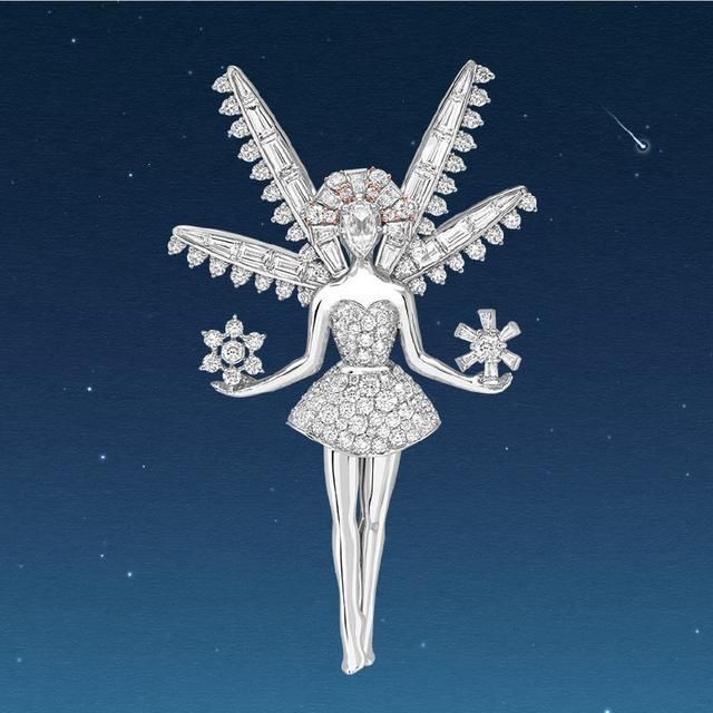 精灵|钱包保不住了！梵克雅宝精灵仙子系列重现，钻石羽翼美到让人炫目