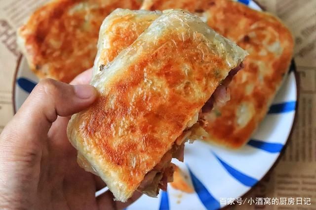  全家|全家都爱吃的早餐饼，无需揉面，皮薄馅大，还爆汁，好吃到舔手指