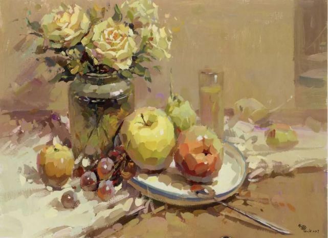 天赋|从零基础、没天赋的小白到熟练上手色彩静物，到底需要多少步？