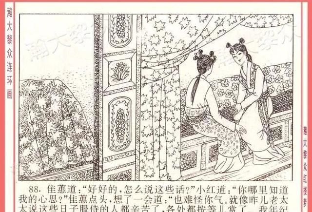  红楼梦|瀚大黎众｜四大名著连环画《红楼梦》之12《叔嫂逢五鬼》带字幕
