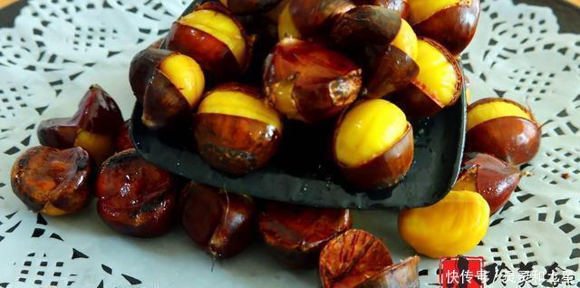 香甜|炒板栗不用买了,学会这样做板栗自动脱壳,香甜绵软,比买的好吃