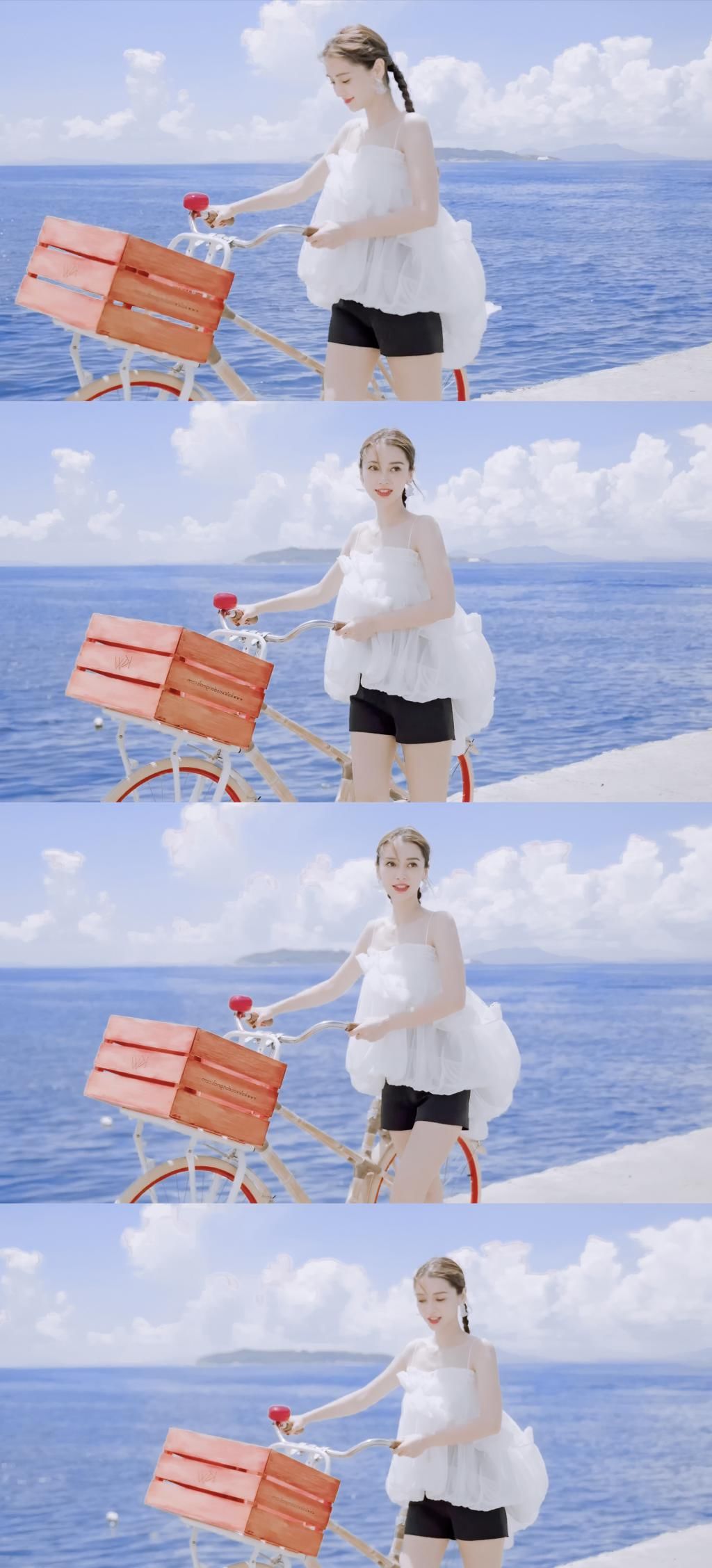  写真|baby海边清新写真，美回18岁，画面感像极日本动漫女主，你确定不看吗