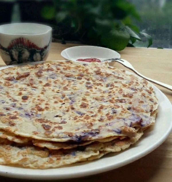  金枪鱼|紫甘蓝金枪鱼麦糊烧儿