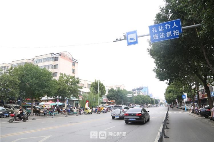 礼让|路过注意！德州这一路口增设不礼让斑马线抓拍