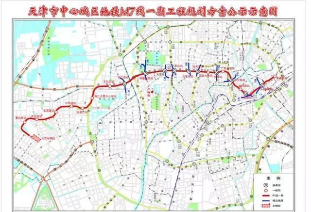 天津|天津地铁7号线一期站点全揭秘!大型商超配套小高层130万起!