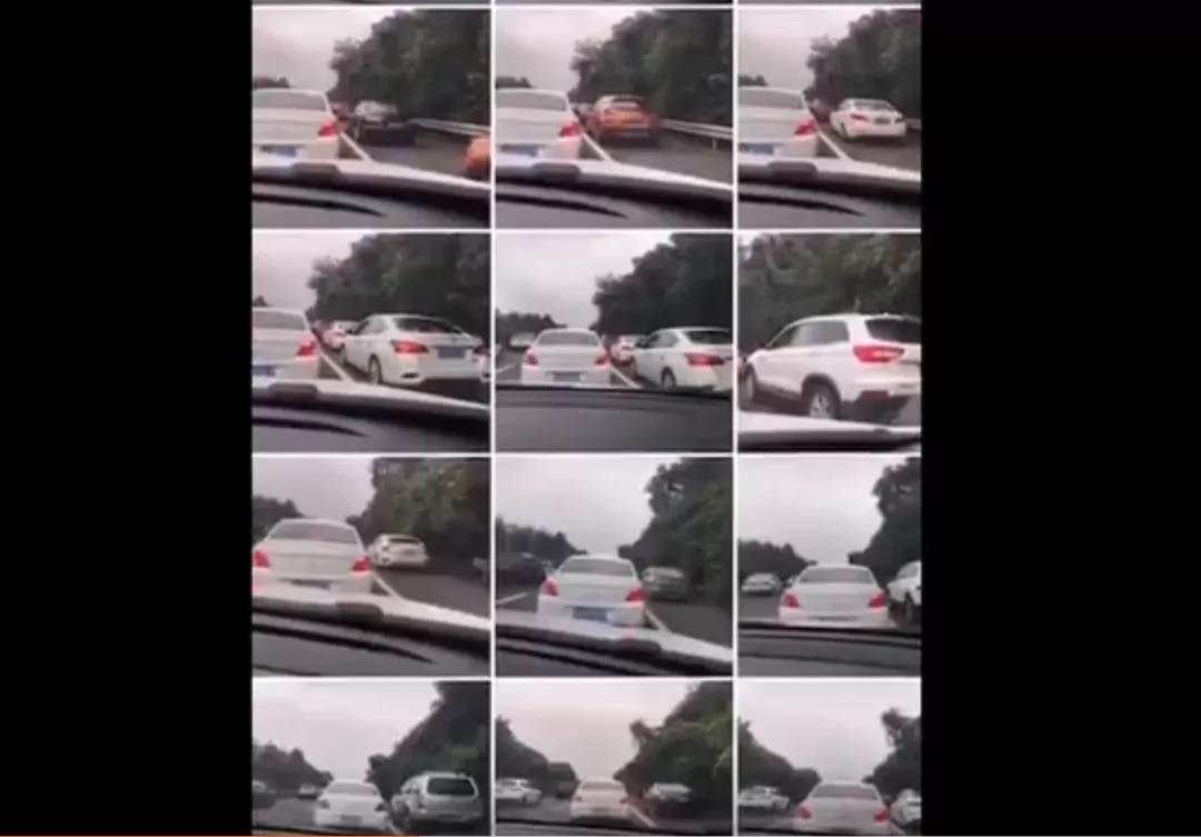 车辆|举报!网友在安徽高速一口气拍下42辆违法车